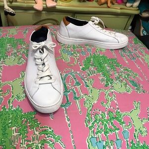BYLT Everyday Sneakers White Leather Size 9.5